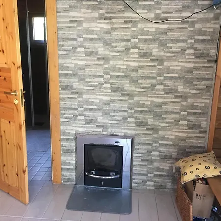 With Wood Bath At The Lake In Apartment