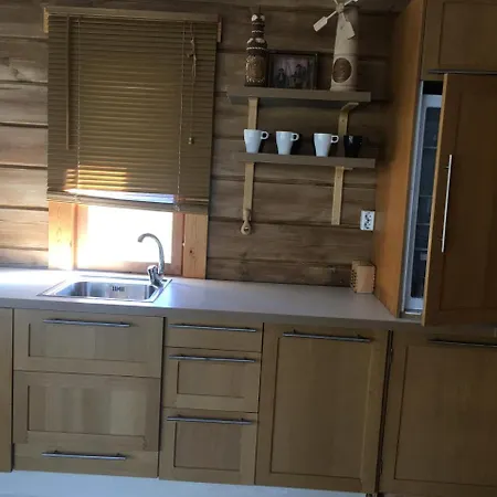 With Wood Bath At The Lake In Apartment *